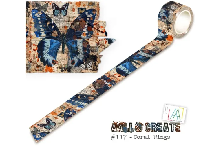 AALL And Create Layer-It-Up Washi Tape – Blueish Parlor