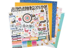 AC Paper Pad – 12″X12″ – 48pg. – Damask Love Wild Card