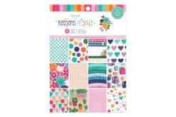 AC Paper Pad – 12″X12″ – 48pg. – Damask Love Wild Card