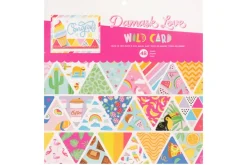 AC Paper Pad – 12″X12″ – 48pg. – Damask Love Wild Card