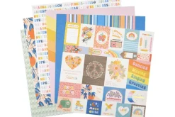 AC Paper Pad – 12″X12″ – 48pg. – Damask Love Wild Card
