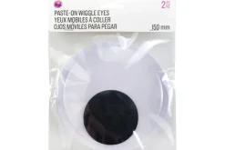 Adhesive Wiggle Eyes – 25mm – 12pc.- Green Dragon
