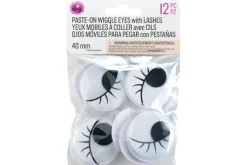 Adhesive Wiggle Eyes – 25mm – 12pc.- Green Dragon