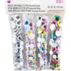 Adhesive Wiggle Eyes – 4″ – 4pc. – Green Dragon