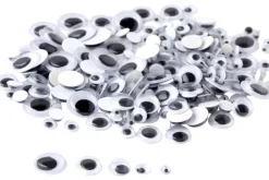 Adhesive Wiggle Eyes – 4″ – 4pc. – Green Dragon