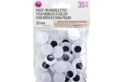 Adhesive Wiggle Eyes – 4″ – 4pc. – Green Dragon