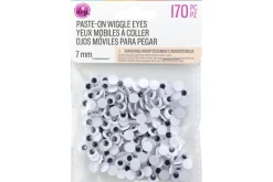 Adhesive Wiggle Eyes – 4″ – 4pc. – Green Dragon