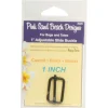 Adjustable Slide Buckle 1-inch Black – 1 ct  #PSB225