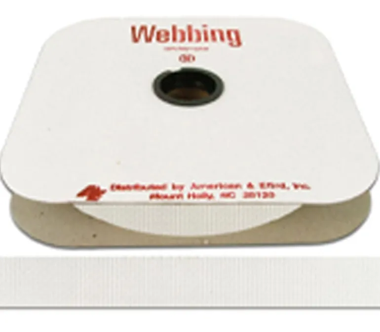 A&E Polypropylene Webbing White – 1-inch