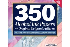 350 Alcohol Ink Papers with Original Origami Patterns
