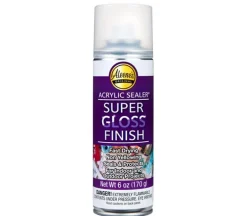 Aleenes Acrylic Sealer Aerosol Spray – Super Gloss 6-ounce