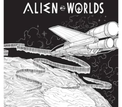 Alien Worlds Cosmic Kingdoms Coloring Book