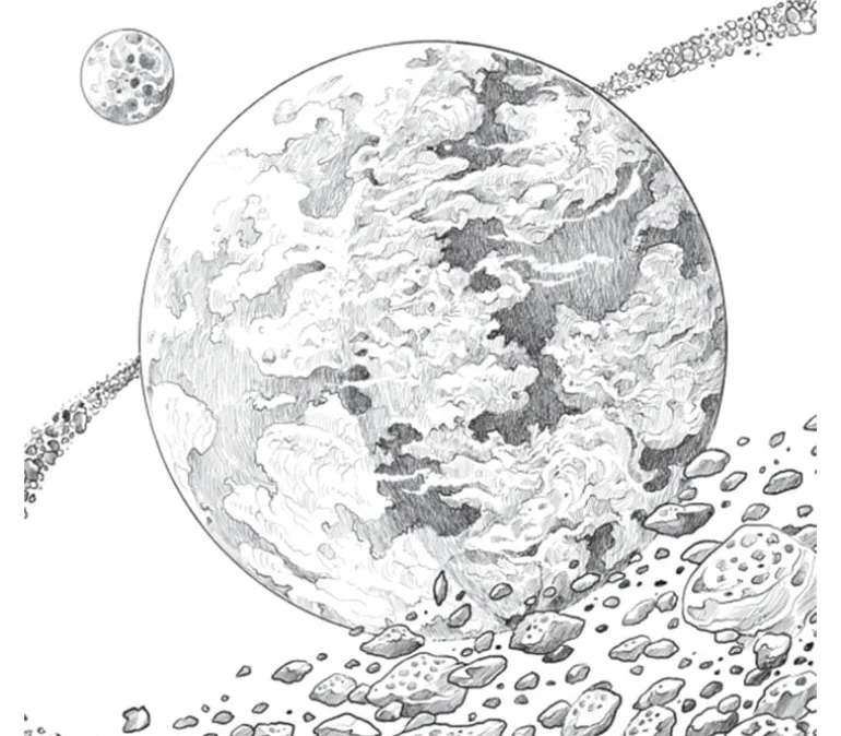 Alien Worlds Cosmic Kingdoms Coloring Book