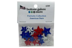 All American Stars Novelty Buttons