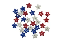 All American Stars Novelty Buttons