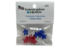 All American Stars Novelty Buttons
