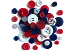 All American Stars Novelty Buttons