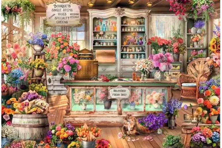 All Seasons Flower Shop – 1000 Piece Puzzle