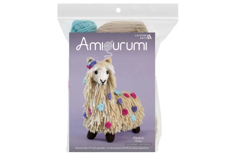 Alpaca Amigurumi Crochet Kit