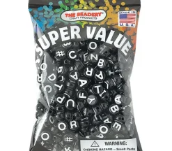 Alphabet Beads 10mm Round (view colors)