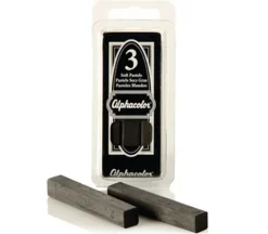 Alphacolor Char-Kole Pastels – 3 Piece – Black