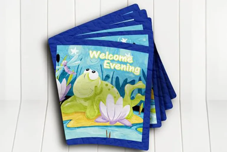 Amazing Animal Alphabet Soft Book Fabric Panel 36-in by 44-in