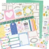 American Crafts Paper Pad – 12″X12″ – A Perfect Match Gold Foil