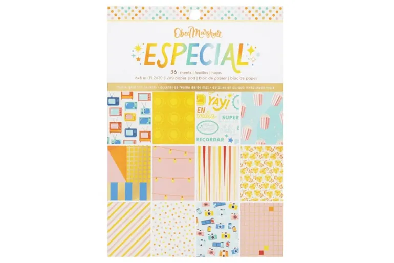American Crafts Paper Pad – 12″X12″ – April And Ivy