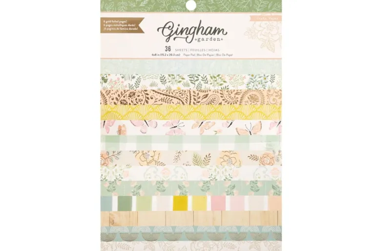American Crafts Paper Pad – 12″X12″ – April And Ivy