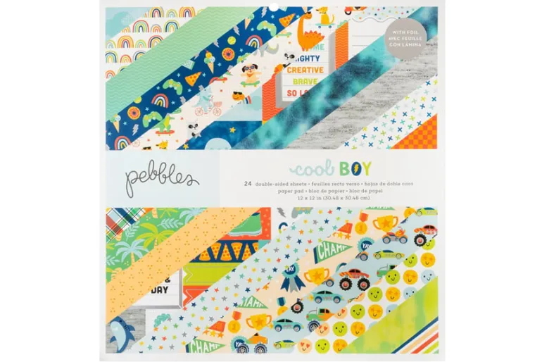 American Crafts Paper Pad – 12″X12″ – April And Ivy