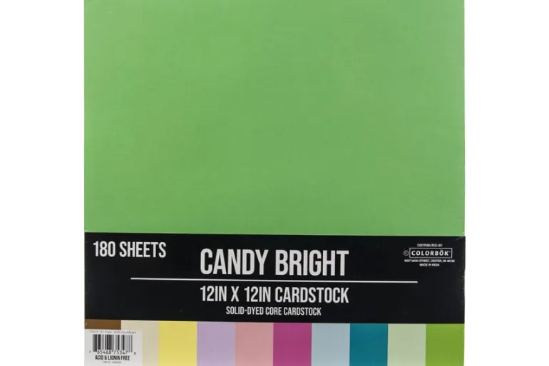 American Crafts Paper Pad – 12″X12″ – April And Ivy