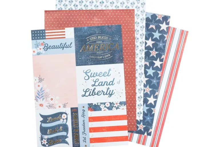American Crafts Paper Pad – 12″X12″ – April And Ivy
