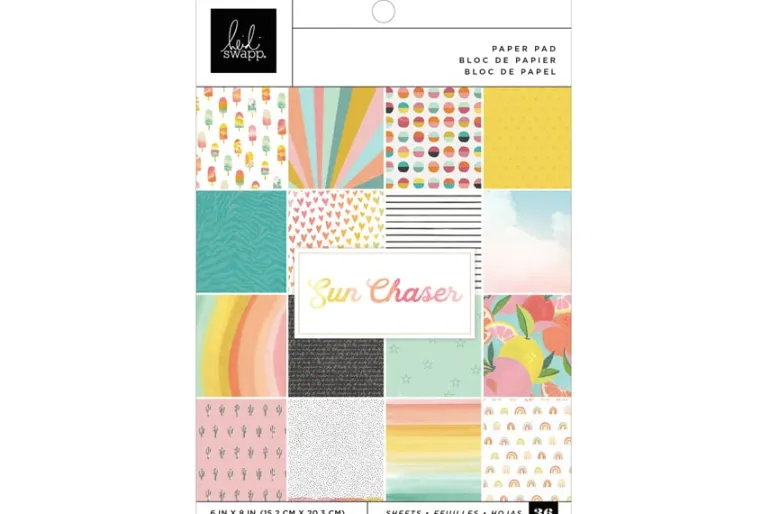 American Crafts Paper Pad – 12″X12″ – April And Ivy