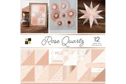American Crafts Paper Pad – 12″X12″ – Coast-to-Coast Gold Foil