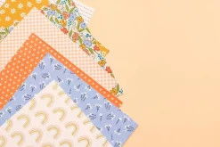 American Crafts Paper Pad – 12″X12″ – Hello Little Girl Gold Foil