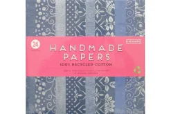 American Crafts Paper Pad – 12″X12″ – Hello Little Girl Gold Foil