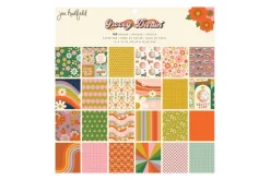 American Crafts Paper Pad – 12″X12″ – Hello Little Boy Gold Foil