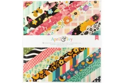 American Crafts Paper Pad – 12″X12″ – Poppy And Pear