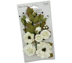 49 and Market Natures Bounty Paper Flowers – Pistachio