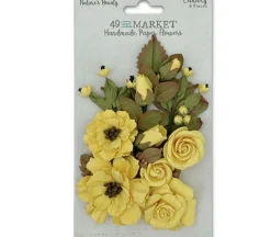 49 and Market Wildflower Paper Flowers – Plum