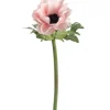 17″ Anemone Spray, Pink