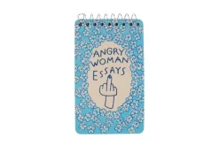 Angry Woman Essays Spiral Notebook