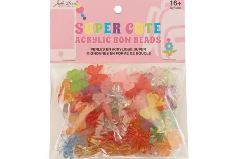 Animal Clay Bead Mix, Multicolor, 120 Pieces