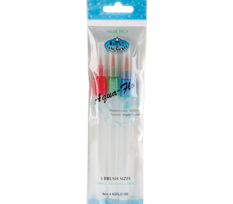 Aqua Flo Brush Set – 3 Piece