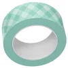 Aqua Gingham Washi Tape