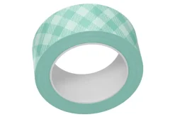 Aqua Gingham Washi Tape