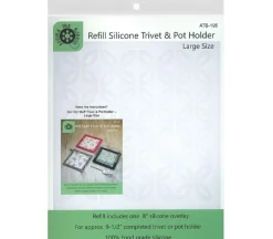 Around The Bobbin Silicone Hot Stuff Trivet Silicone Refill – Large