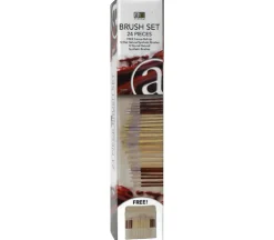 Art Advantage Brush Set – Oil And Acrylic – 24 Piece