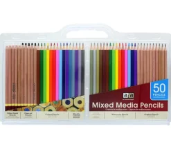 Art Advantage Mixed Media Pencil Set – 50 Piece