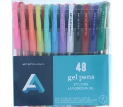 Art Alternative Gel Pen Set – 48 Piece